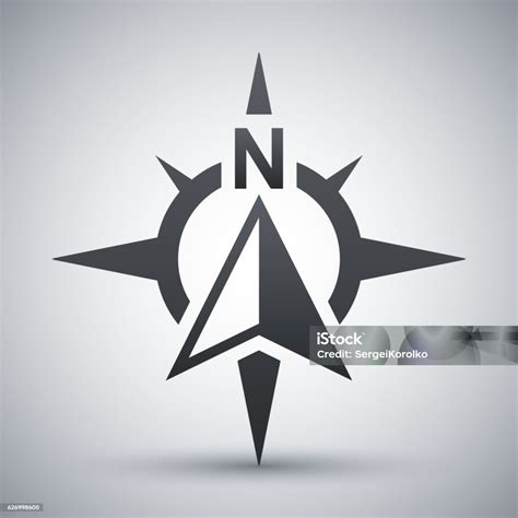 Compass Concept Icon Vector Stock Illustration Download Image Now North Navigational