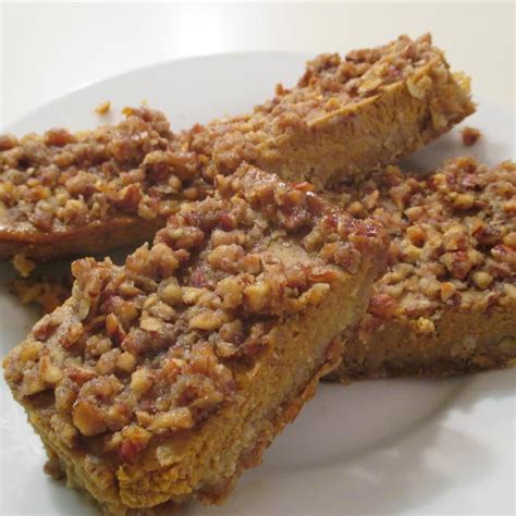 Pumpkin Pie Squares Recipe