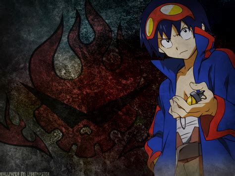 Wallpaper Ttgl Simon By Shirotsuki Hack On Deviantart