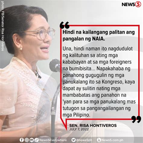 News5 On Twitter HINDI NA KAILANGANG PALITAN ANG PANGALAN NG NAIA