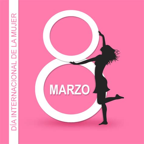 8 De Marzo Día De La Mujer Vector Vector Clipart