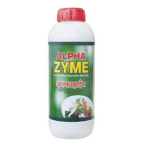 Bio Tech Grade Packaging Size 500 Ml Alphazyme Organic Plant Growth