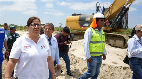 Ministra Nelly Paredes Supervis Trabajos De Descolmataci N Y