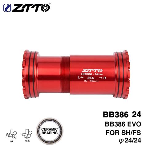 Ztto Bb Ceramic Evo Threaded Lock Press Fit Bottom Bracket For