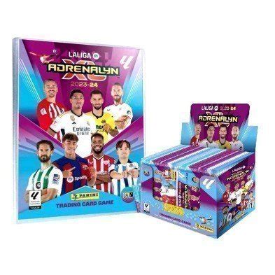 Album Caja Con 50 Sobres Adrenalyn 2023 2024 Panini