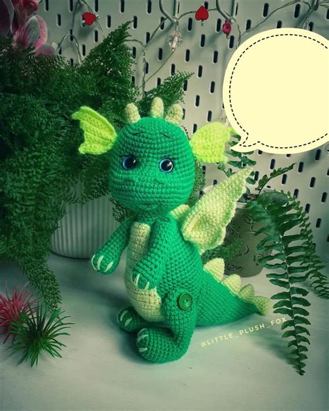 Knitting Toy Amigurumi Dragon Amigurumi