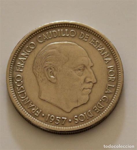 Moneda 5 Pesetas 1957 Estrella 70 Sin Circular Comprar Monedas Del