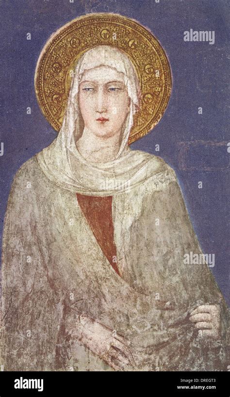 Saint Clare of Assisi Stock Photo - Alamy