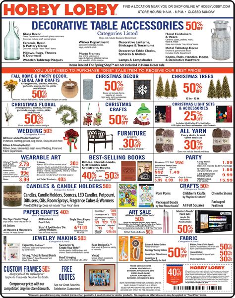 Hobby Lobby Current Weekly Ad Frequent Ads