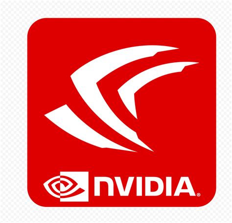 Nvidia Geforce Square Red Icon Png Citypng