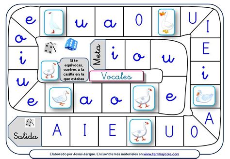 Se Trata De Diferentes Juegos De La Oca Para Aprender A Leer Que Se