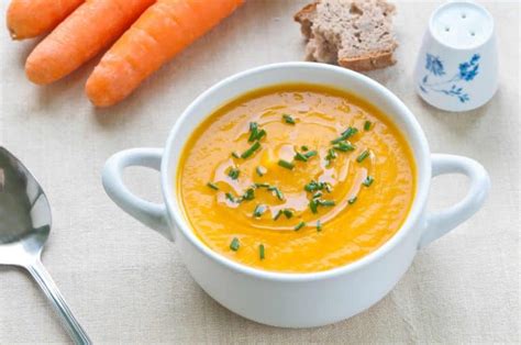 Potage De Carottes Au Curry Et Au Lait De Coco Au Thermomix Une