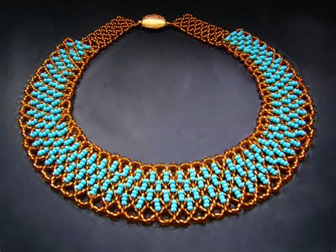 Free Pattern For Beaded Necklace Paula Beads Magic