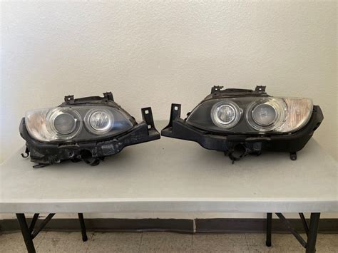 2007 2010 Bmw 328i 335i M3 Left And Right Xenon Afs Headlights Pair Oem Ebay