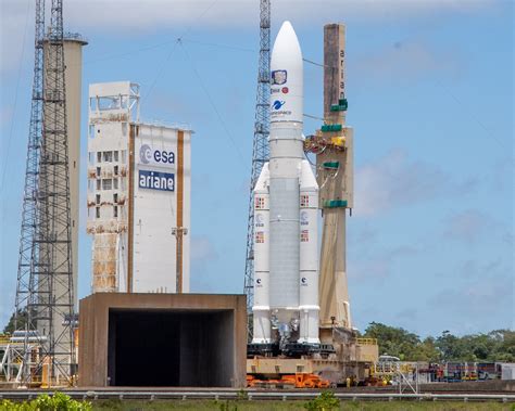 Ariane 5 Ready To Launch Esas Juice Mission To Jupiter