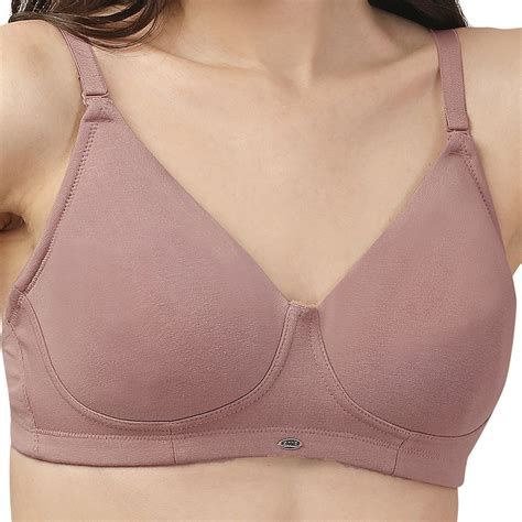 Soie Non Padded Non Wired Full Coverage Stretch Cotton T Shirt Bra Darkskin Buy Soie Non Padded