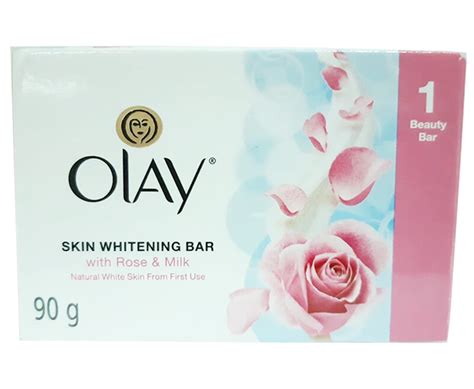 Olay Skin Whitening Bar With Rose And Milk 90g