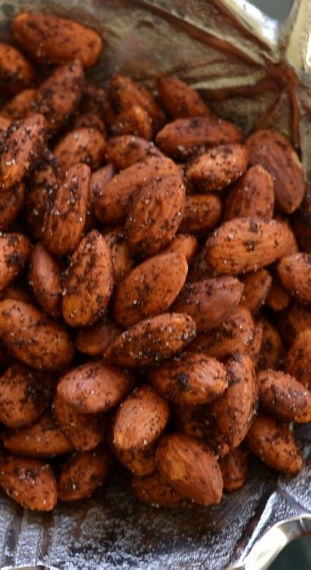 Smoky Spicy Roasted Almonds Small Town Woman