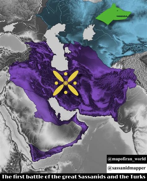 Map of the Persian Empire