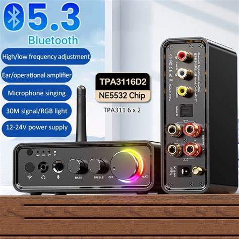 Bluetooth 5 3 Audio Receiver Transmitter 2 In 1 Bluetooth Adapter 3 5mm