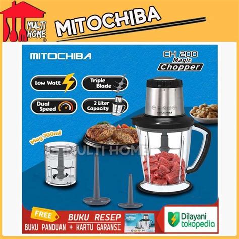 Promo Chopper Blenderchiba Ch Kapasitas Liter Resmi Diskon