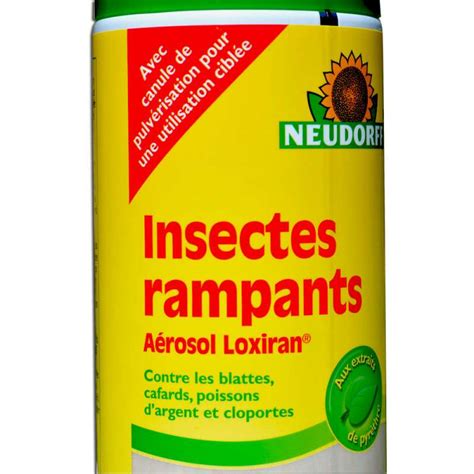 Bombe aérosol contre les insectes rampants 500 ml