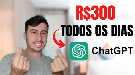 300 Por Dia Com Chat Gpt Aprenda A Ganhar Dinheiro Em Casa