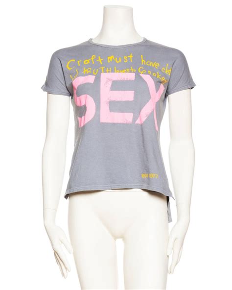 Vivienne Westwood Sex T Shirt At 1stdibs Vivienne Westwood Sex Shirt