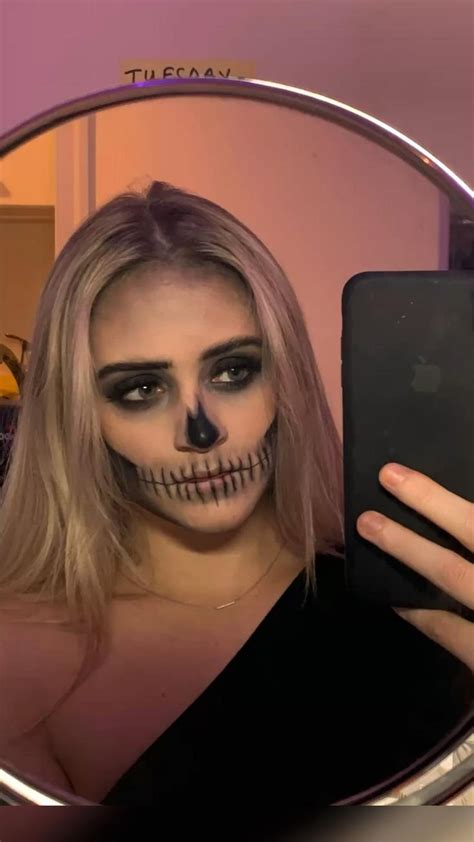 Skeleton Halloween Make Up Skeleton Makeup Halloween Skull Makeup