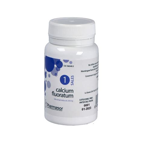 Comprar Sal N Calcium Fluoratum Schussler Comp Da Homeosor