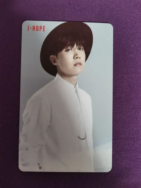 Official Bts Jhope Japanese Album Photocards Youth For You Hobbies