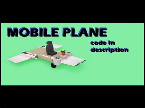 Road To Gramby S Mobile Plane Code In Description YouTube