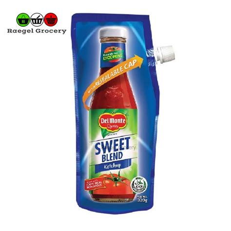 Del Monte Sweet Blend Ketchup 320g With Spout Shopee Philippines