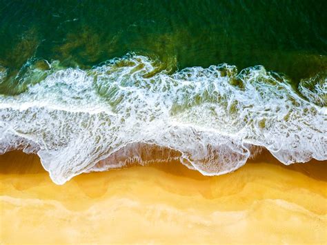 Bird's Eye View Of Sea Waves · Free Stock Photo