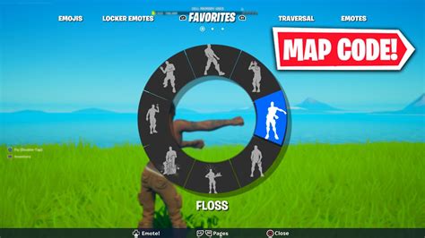 How To Get Every Emote In Fortnite Creative 20 Map Code Free Emotes