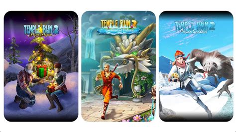 Temple Run 2 MAPS 2022 Enchanted Palace Vs Frozen Shadows Vs Frozen