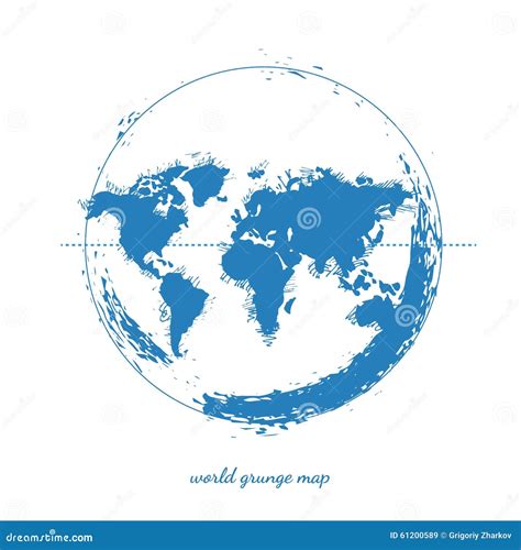 World Map Watercolor, Vector Illustration Stock Illustration ...