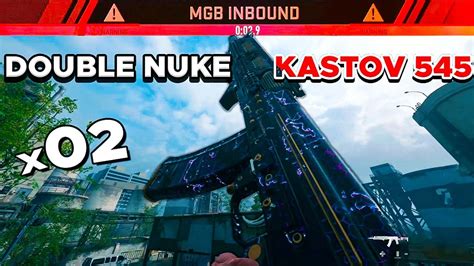 Double Nuke De Kastov 545 Melhor Classe 0 Recoil No Call Of Duty