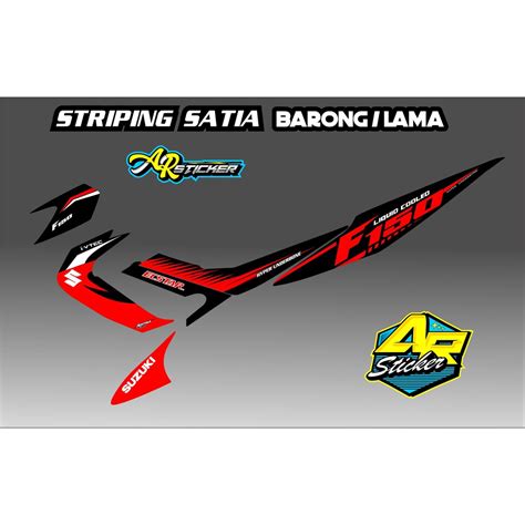 Satria Fu Barong Striping Satria Barong Striping Old Satria Fu Striping