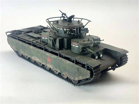 1/72 Zvezda T-35 - Ready for Inspection - Armour - Britmodeller.com