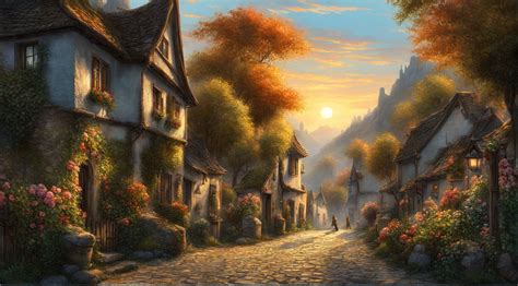 Old Village by AI-Visions on DeviantArt