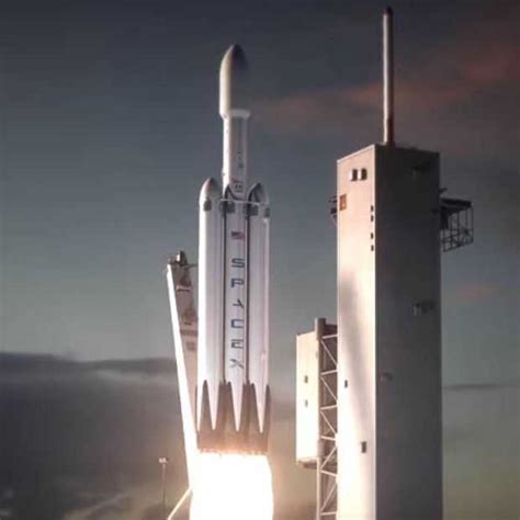 Spacex Lanceert De Eerste Falcon Heavy Raket In November