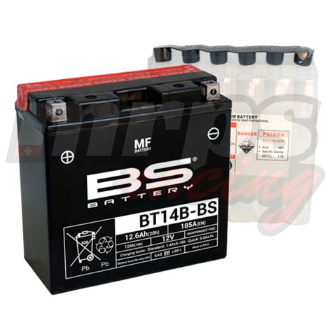 Batterie BS Battery BT14B BS MRPS Racing Genève Suisse