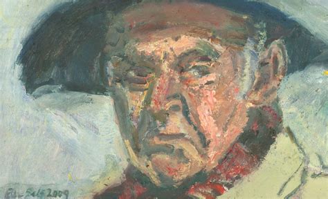 Edward Lewis 1936 2018 2009 Oil Self Portrait By Edward Lewis