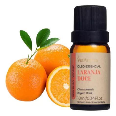 Aceite Esencial Via Aroma Laranja Doce Naranja 10mL MercadoLibre