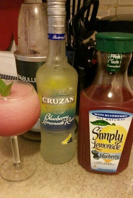 Delicious Cruzan Blueberry Lemonade Rum With Simply Lemonade With Blueberry Ahhhh Refreshing