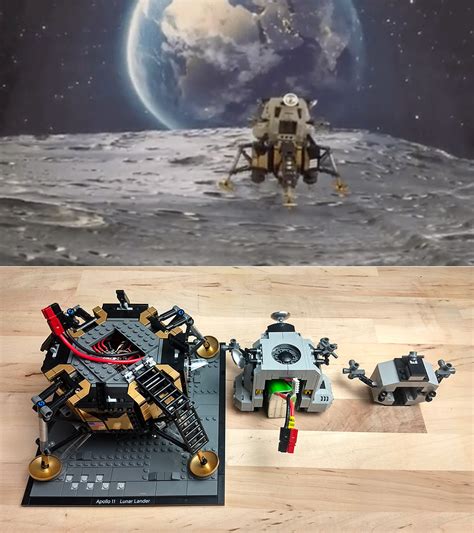 LEGO Commemorates 50th Anniversary of Apollo 11 with 1,087-Piece Lunar ...