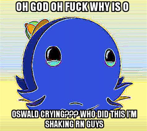Nick Jr Take Care Of Baby Oswald Deep Fried Meme By Circleheadsartworld