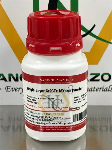 Single Layer Cr2CTx MXene Powder Low Price 40 Highly Pure