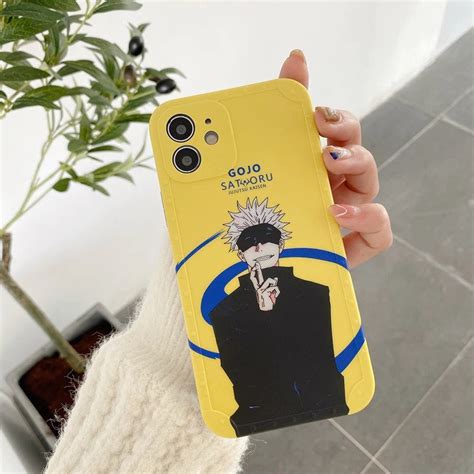 Jujutsu Kaisen Phone Case Gojo Satoru Phone Case Anime Phone Etsy